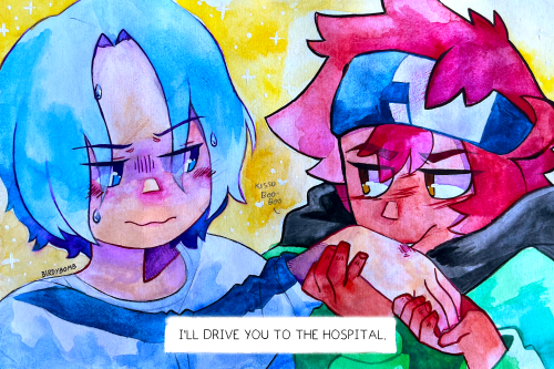 “I’ll drive you to the hospital.”❌ Hurt yourself and bullied by Reki✅ Reki kisses(1∞ ways to s