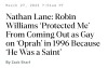 kindsoulbuddy:I love finding out new things about Saint Robin Williams 