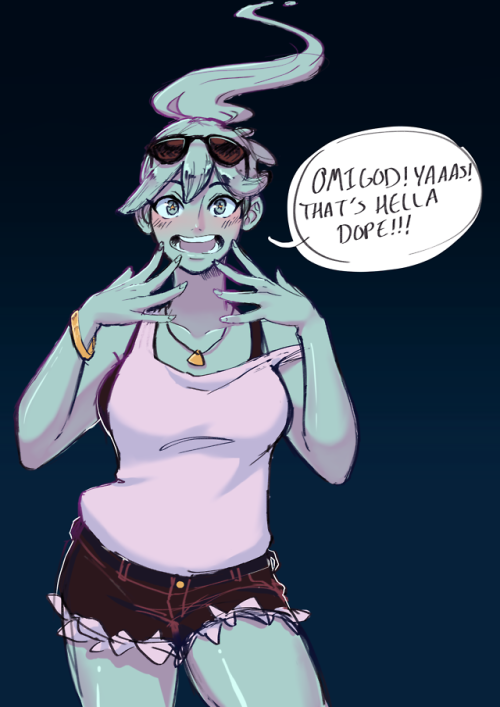 I finally got to play Monster Prom today with a few friends and I voiced a lot of the characters whi