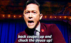 killerkanye:  Joseph Gordon-Levitt lip syncing Super Bass (x) 