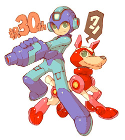 super-saiyan-rose:New megaman art by Toru