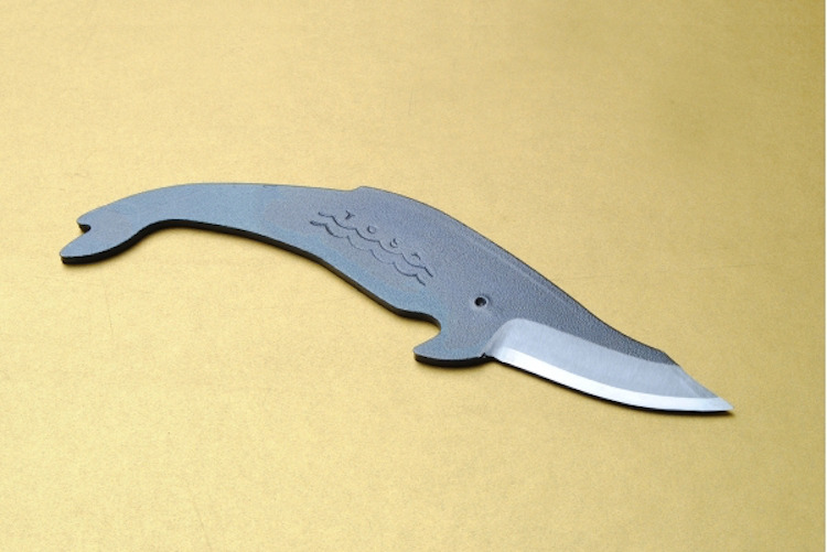 laughingsquid:High Carbon Steel Utility Knives Crafted To Look Like Five Different