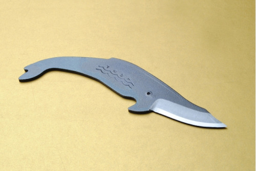 lady-feral:sturmgewehrr:laughingsquid:High Carbon Steel Utility Knives Crafted To Look Like Five Dif