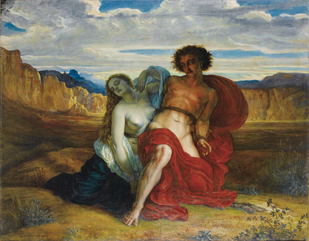 Louis JanmotThe Torture of Mezentiusc.1865
