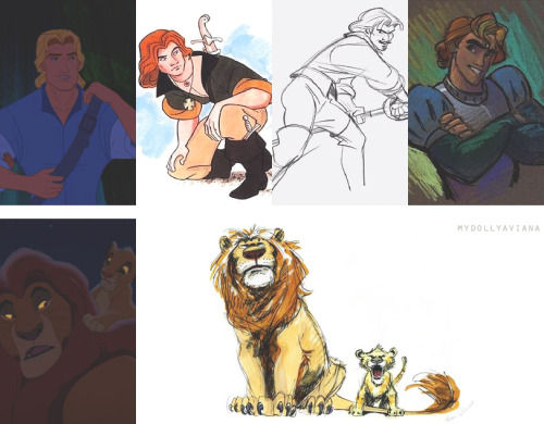 mydollyaviana: 19 Disney Characters That Could Have Looked Completely Different - From Buzzfeed