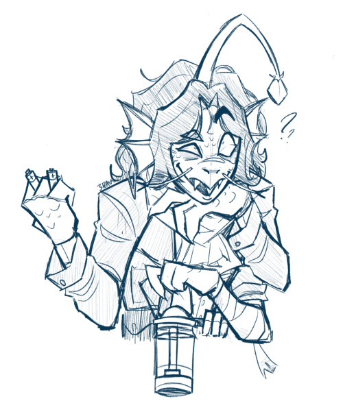 Speedran More Doodles Of Him I Think The Brainrot Is Setting In