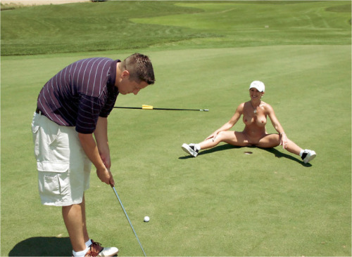 XXX nakedologiest: Golf? photo