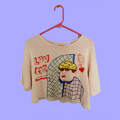 barfola3000:two hand done DIY shirts 4 sale at the ol shopclick here to check it out