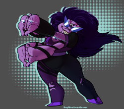 rogmont:  Sugilite is beautiful and still one of my favorite characters/designs. I love this big, brash power house!! ♥
