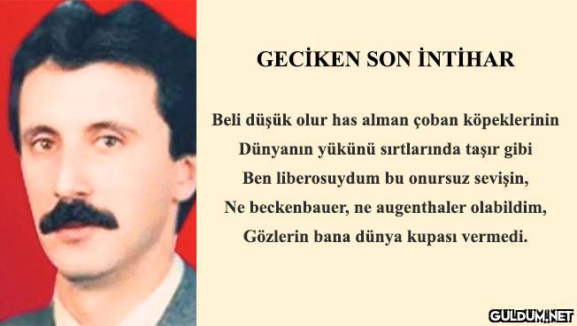 GECİKEN SON İNTİHAR Beli...