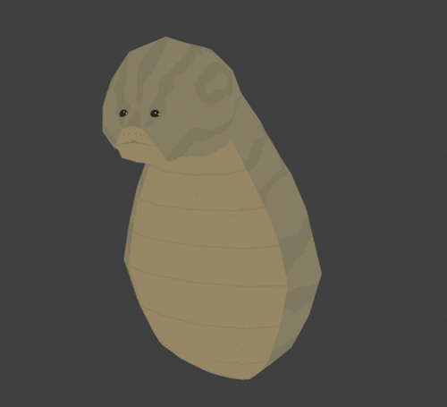 picsthatmakeyougotsuchinokoreal: caseart: tsuchinoko real tsuchinoko low poly 