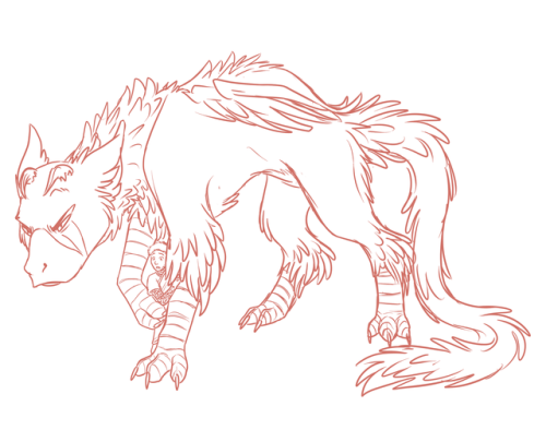 thekeepersfirst:This game has my heart in every single way, and Trico is really fun to draw.