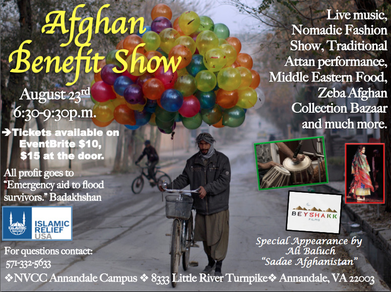 baluchx:  DC/Maryland/Virginia Afghans, and fans of Sadae Afghanistan I’ll be sharing