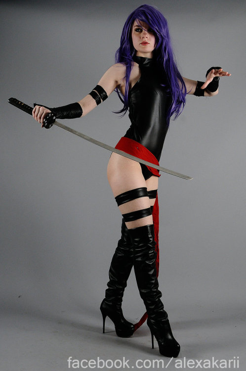 sharemycosplay:Cosplayer @alexakarii with a stunning set of her as #Psylocke! #cosplay #comicbooks #