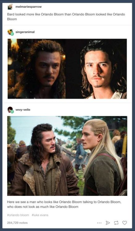 blurryfandoms:Orlando Bloom has been trying so hard to look like Orlando Bloom, such a pity he has f