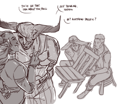 siriusdraws:  cole strikes again iron bull // dorian // cullen