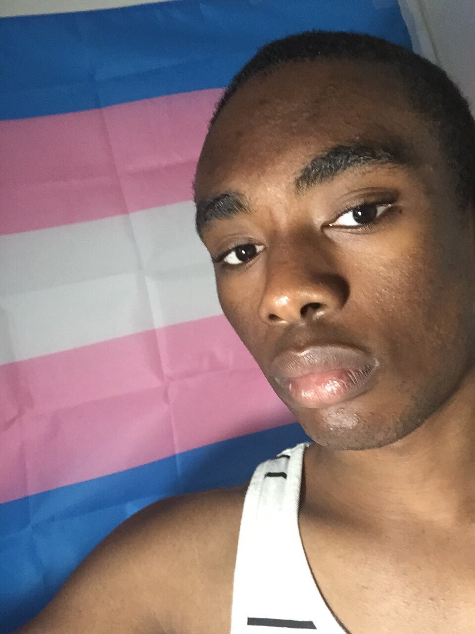 acidrainon:  Hi my name is Raiven. I’m a black trans girl. Only been on hormones