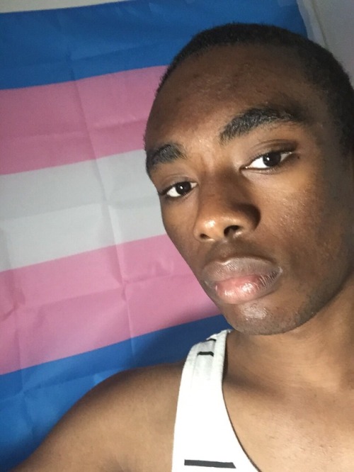 acidrainon:  Hi my name is Raiven. I’m a black trans girl. Only been on hormones for 3 months, and I still look like a boy on the outside, but on the inside I’m as much of a girl as anybody else (: happy blackout to all my black trans people, our