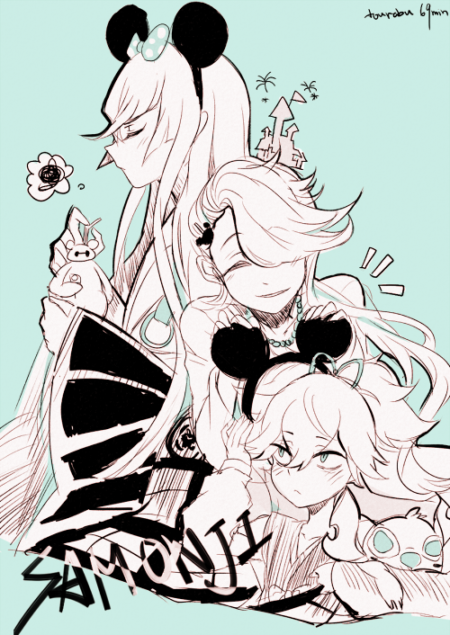 usausagiren:some 60min tourabu doodle from adult photos