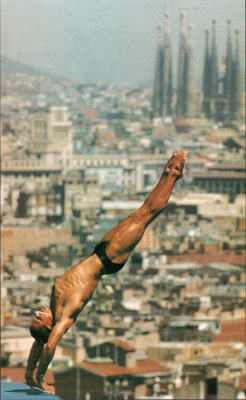 olympic88:  Barcelona 1992 - Platform Diving