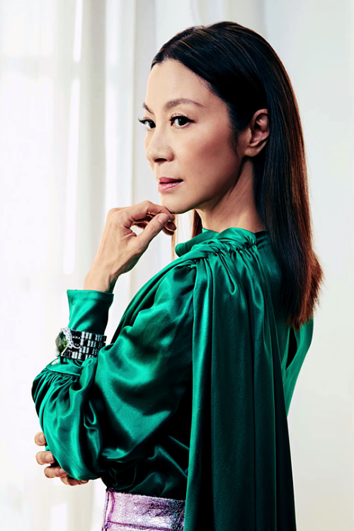 onaperduamedee - Michelle Yeoh by Emily Shur for Elle Magazine,...