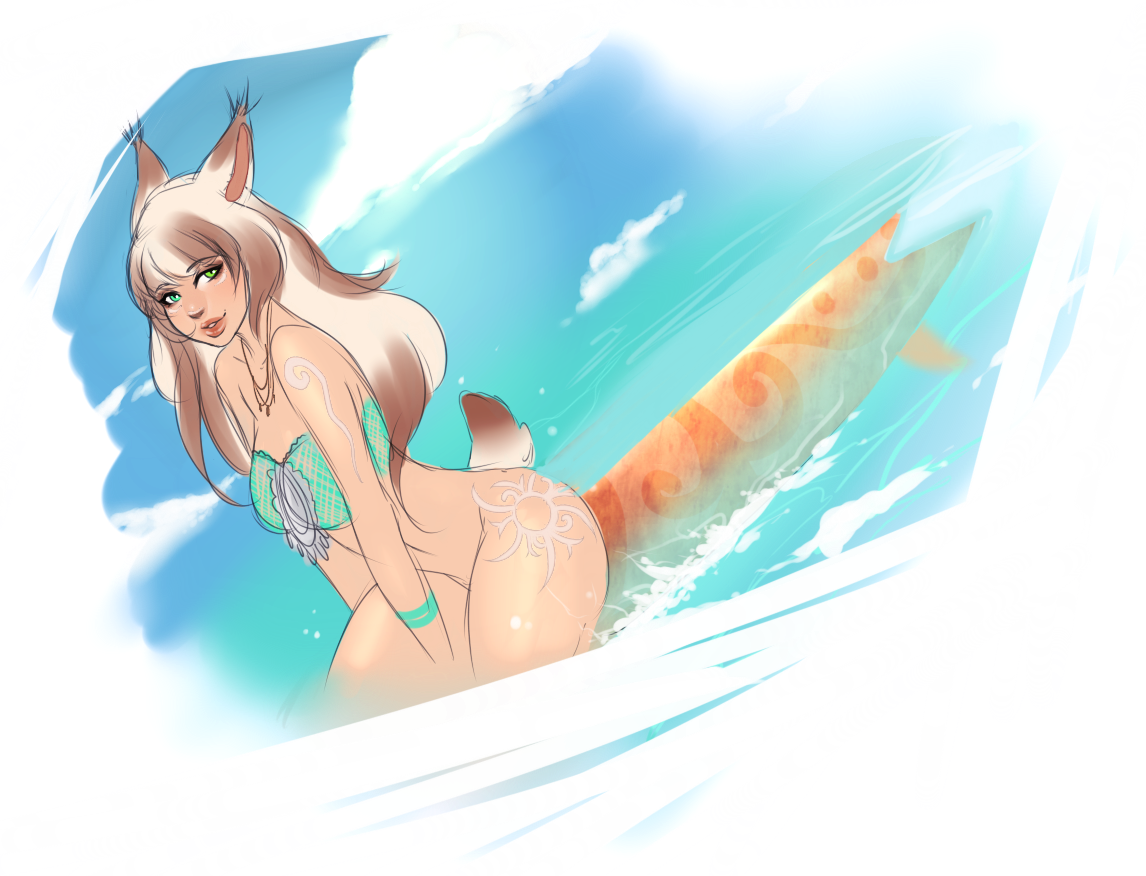 Quick doodle for bobtailed-bohemian I am so sorry I butchered your bby&hellip;