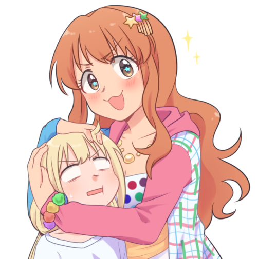 rokettopencil: caption this &ldquo;Anzu chan has to work. Wether she wants to or not&rdquo;