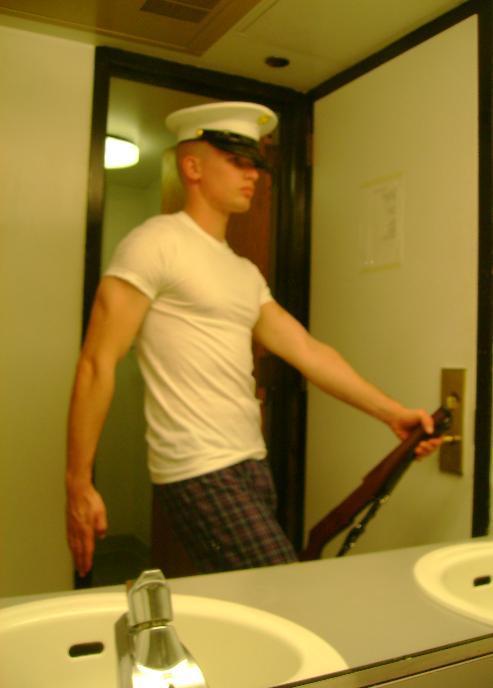 missinginsd:  Carl is a marine. Soooo sexy! Love me those jarheads!!!  ALL I NEEDED