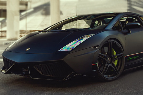 johnny-escobar:  Matte Black Superleggera 