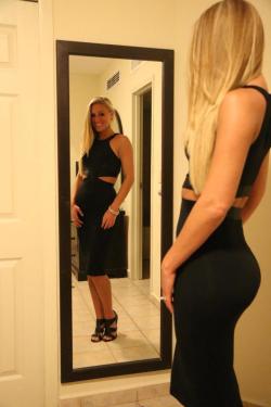 Not much beats the wife in a tight dress