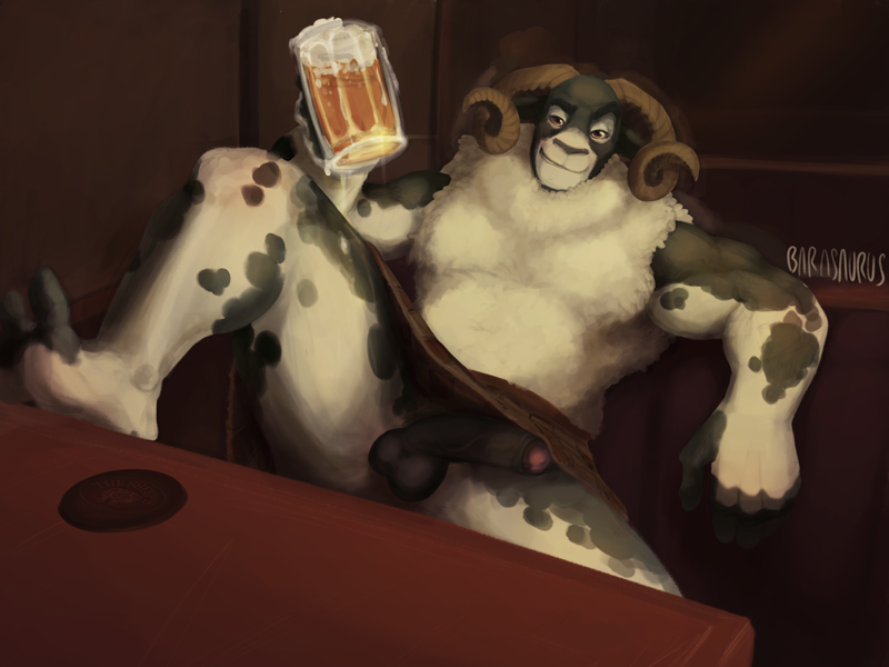 barasaurus:  Windwaker commissioned   his OC Seumas, a true Scotsman ;) Cheers! 