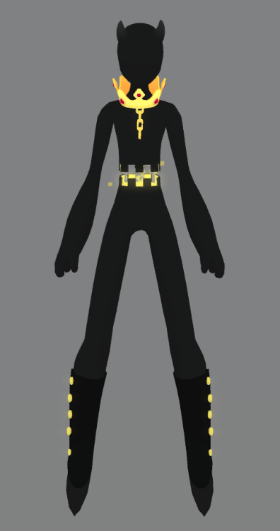 shockywave:  So, this is what I’ve been working on. Their name is NullVoid, or just Null or Void. They’re pretty much my new persona, say hello. Everything on this avatar was fully meshed by me for second life. The body will eventually have more cracks