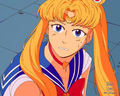 ackerchou:dipped my hand in the #sailormoonredraw :p