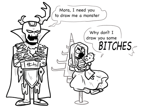 Gruumm And Mora Are One Of My Favorite Villain/henchman Pairs