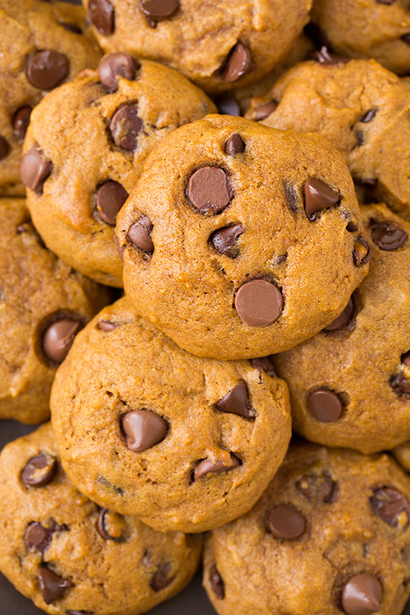 yumi-food:  Pumpkin Chocolate Chip Cookies | Cooking Classy