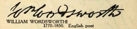 historical-revolution:The Signatures of the  English romantic poets:1. William Wordsworth 2. Percy B