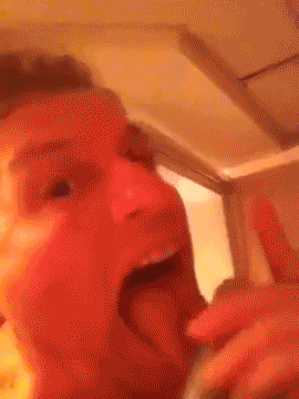 when you get in the shower and see pubes on the soap