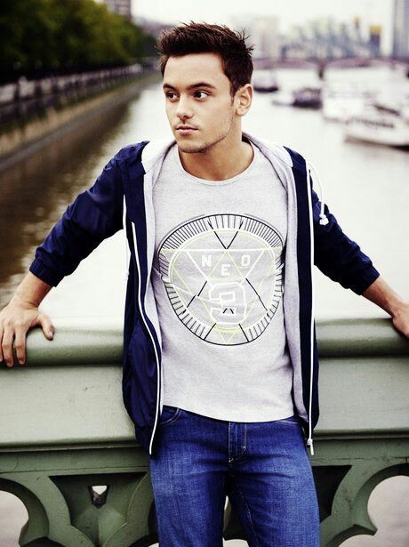 debriefed:  Sports Gods: smart and casual Tom Daley 