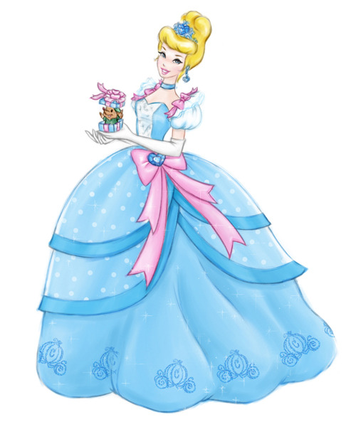 fairytalemood:  Dress designs for Cinderella doll by Jenny Chung
