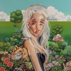 worldwidepsyart:  “Perennial” by Alex Garant and Tara Krebs by phantasticant http://ift.tt/1mU6bWi 