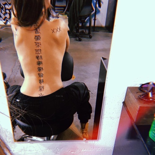 official-riley-reid:    Thank you @csythes for touching up my tattoo after 10 years & adding an XXX to tribute to almost 10 years in porn.❤️ more ink coming soon  