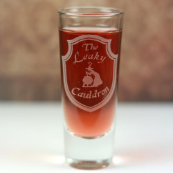 wickedclothes:  Harry Potter Shot Glasses After a long day at the Ministry of Magic, sometimes a drink is necessary. Make sure you’re using appropriate shot glasses. Holds 1.4 oz of liquor. Sold on Etsy.