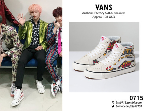 BTS FASHION/STYLE FINDER — 180902 | Taehyung : Inkigayo - Anaheim...