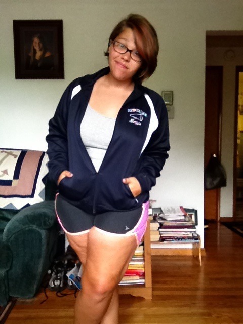 chubbychickswag:  I really dig this athletic girl swag