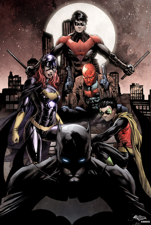 dccomicgye:  The Bat Family..