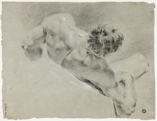  Domenico Maggiotto, Male Nude Seen from the Back, 1733-94  
