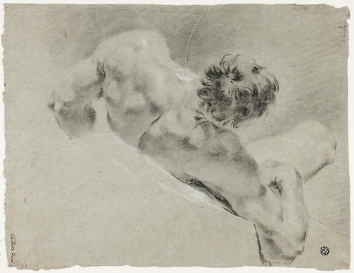  Domenico Maggiotto, Male Nude Seen from