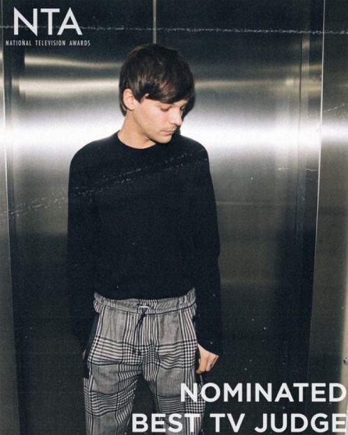 lthqofficial: I think we all know who our favourite judge is, vote for Louis now! nationaltvawards.c