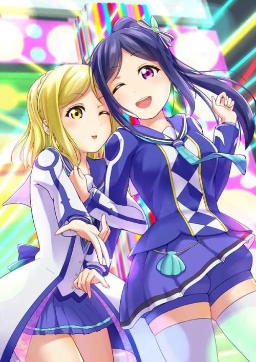 ✧･ﾟ: *✧ On Stage ✧ *:･ﾟ✧♡ Characters ♡ : Mari Ohara ♥ Kanan Matsuura♢ Anime ♢ : Love Live! Su