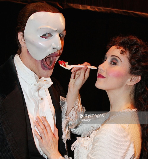 operafantomet:This is how I see the imaginary wedding of the Phantom and Christine.